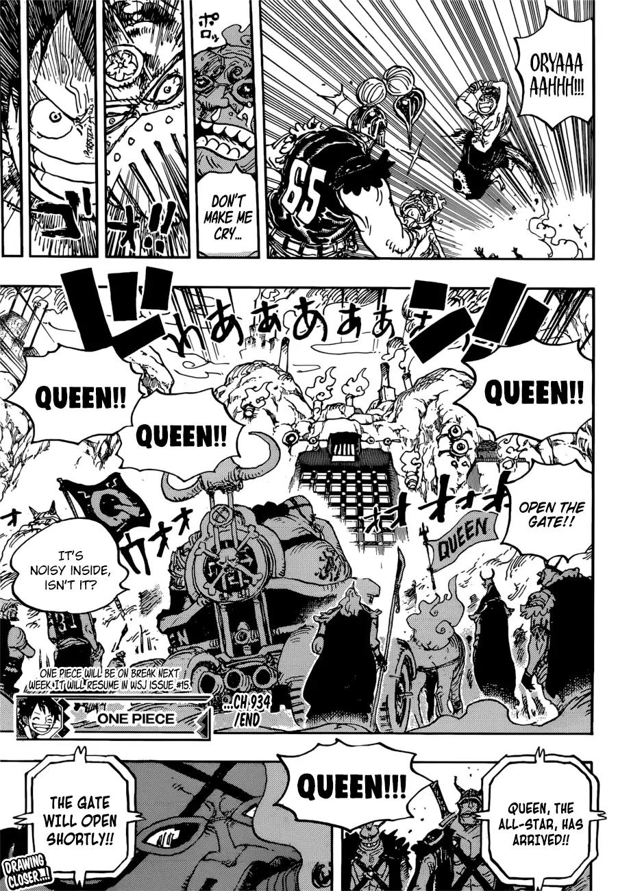 One Piece Chapter 934 16